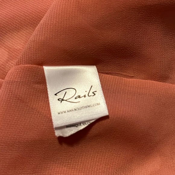 Rails Leanne Sweehearts Print Silk Wrap Dress - Picture 15 of 16